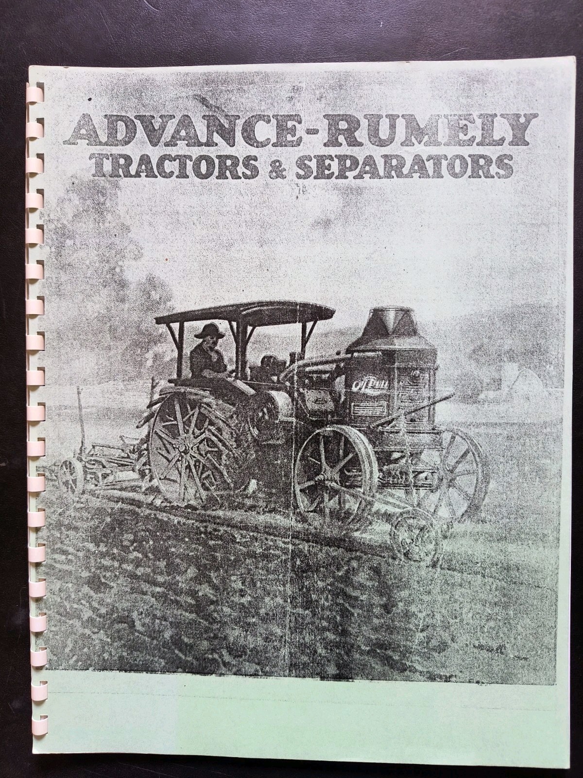 Rumley Oil Pull Tractor Dealer Brochure Owners Manual Print Advertising Reprint