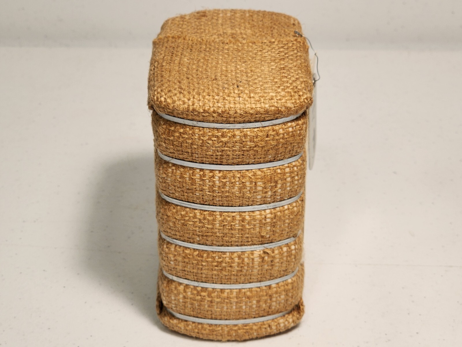 VTG Texas Mini Cotton Bale Souvenir 5&Prime; Nautical Archaeology Program & TEXAS A&M