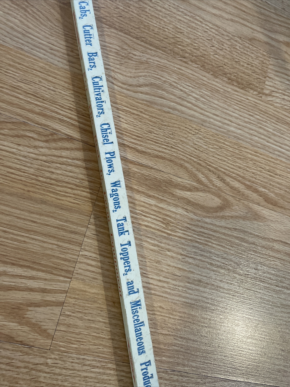 Hiniker Farm Equipment Yardstick