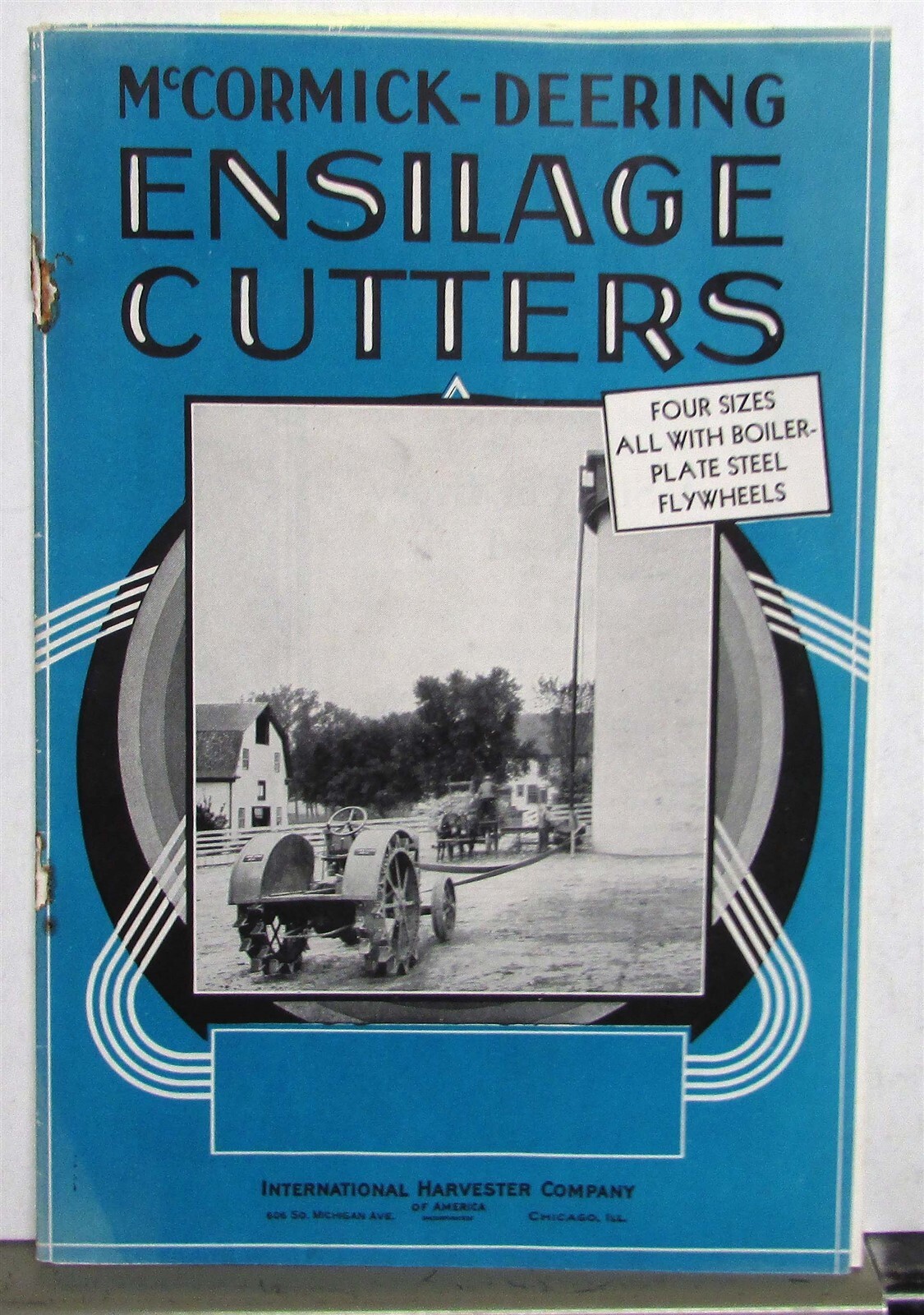 1934 International Harvester McCormick-Deering Ensilage Cutters Sales Mailer