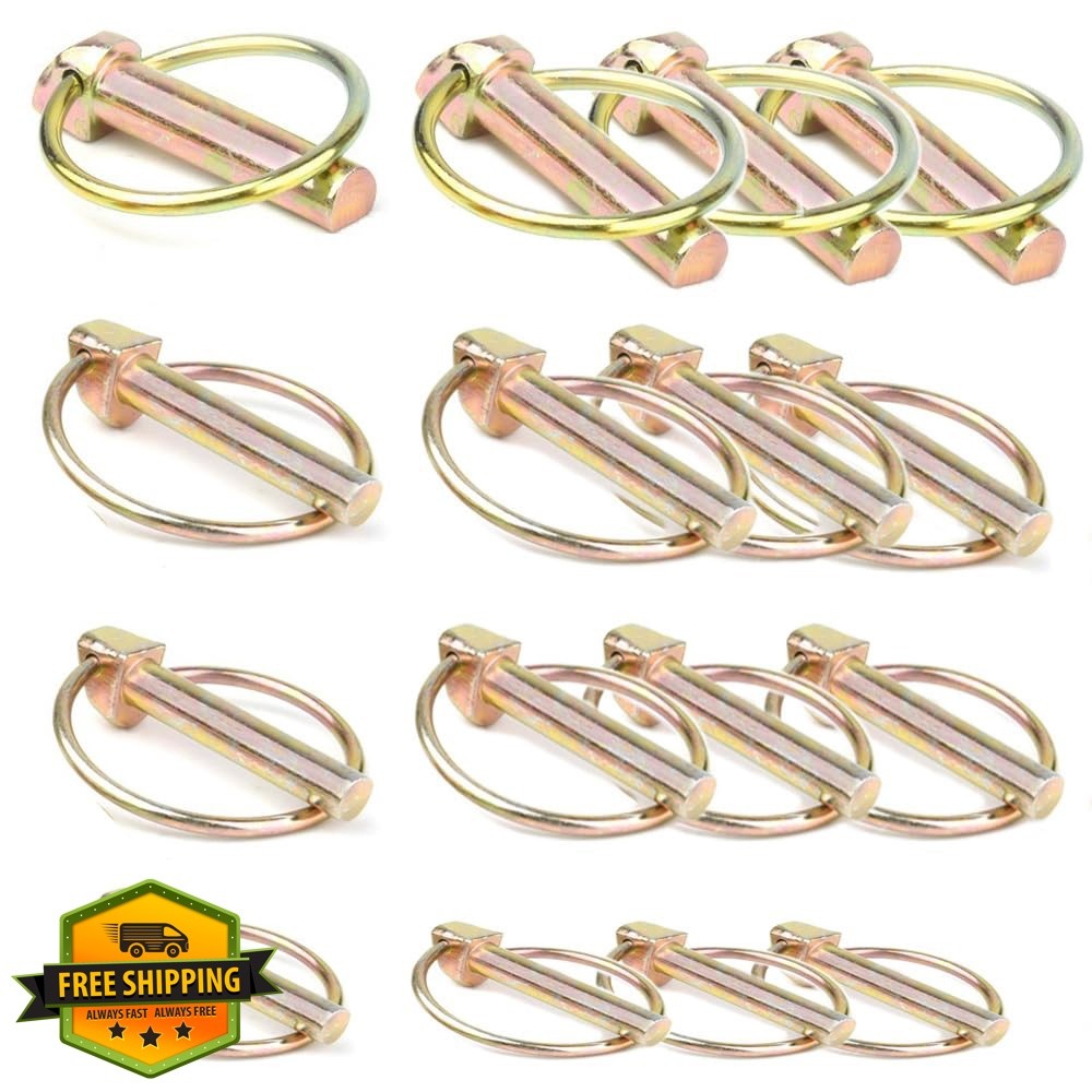 Comonc Lynch Pin Assortment Kit 1/4-7/16&Prime;