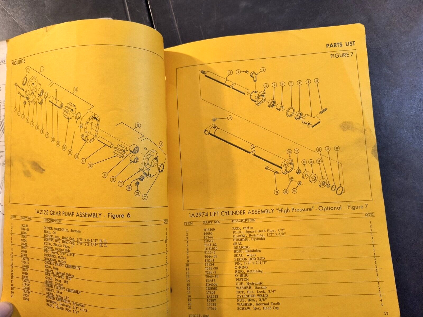Vintage Farmland Equipment Operators Manual Parts Sales Brochure Lot Of 2