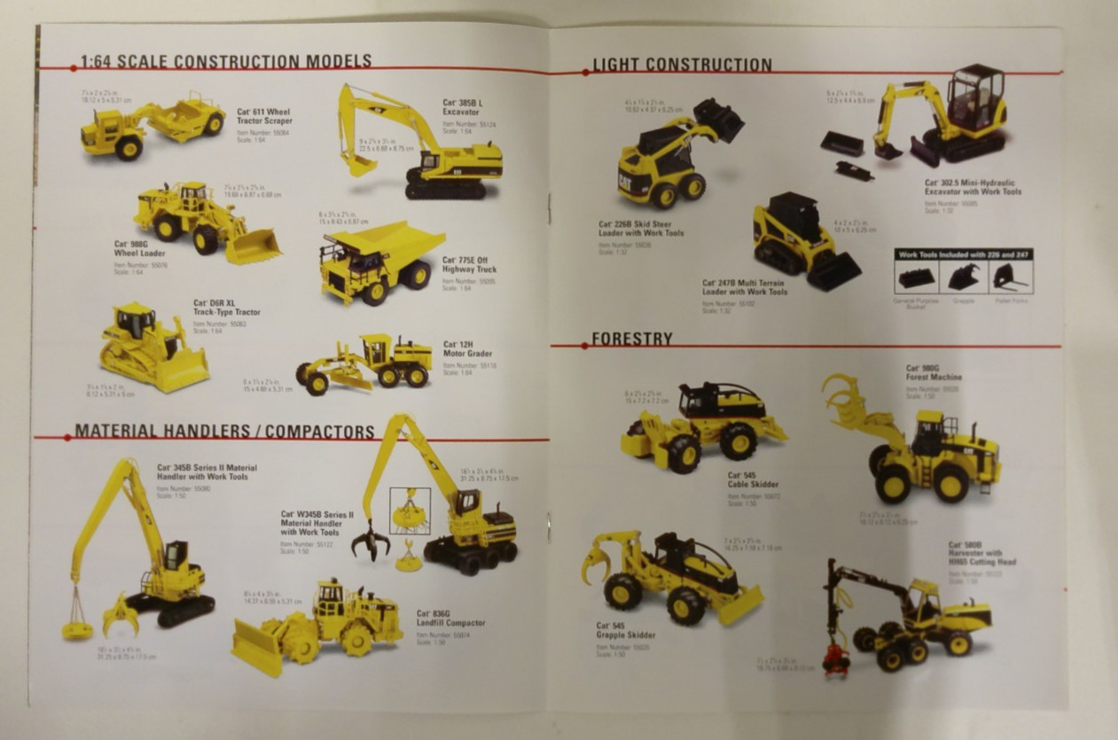 CAT Norscot 2005 Scale Model Replicas Catalog