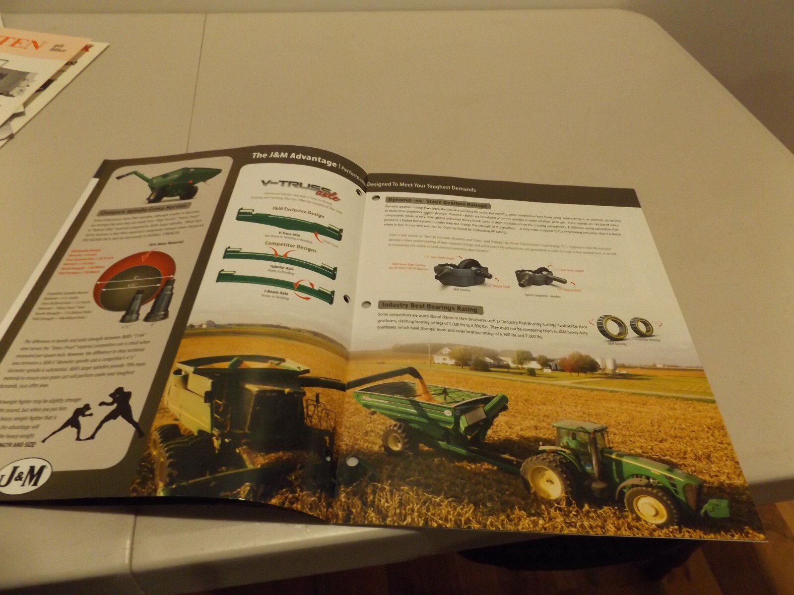 J & M 12 & 22 SERIES X-TENDING REACH GRAIN CARTS,