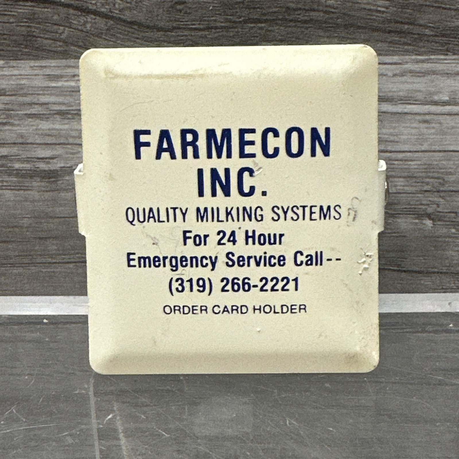 VINTAGE FARMECON INC. Quality Milking Systems DAIRY EQUIPMENT ENAMELED CLIP