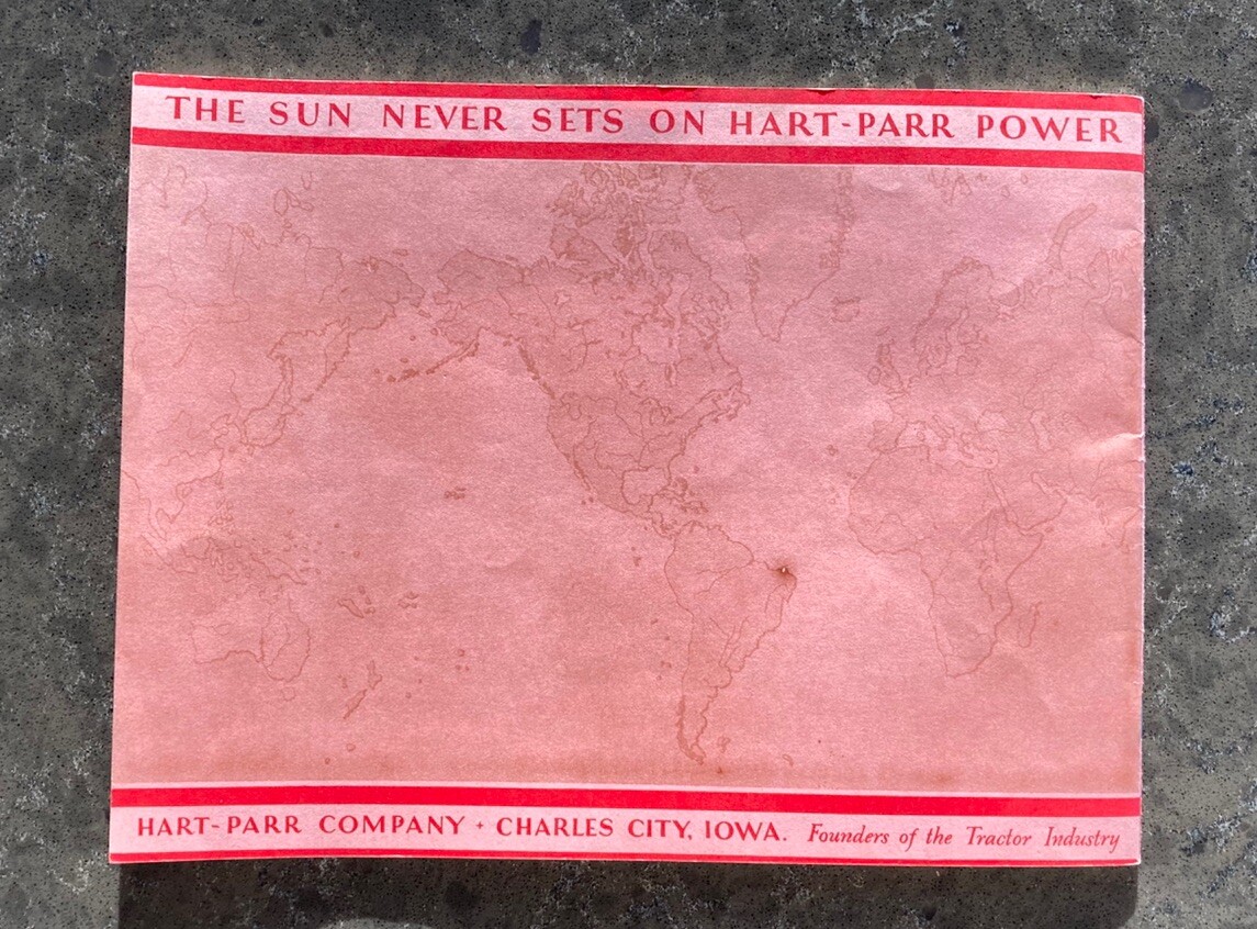 1929 Hart Parr Advertising Booklet