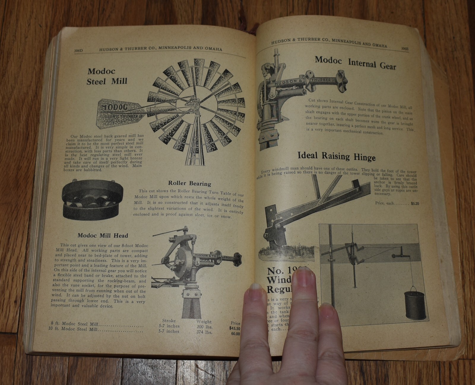 Antique HUDSON & THURBER Co Thresher Farm Omaha Minneapolis Hardware Catalog