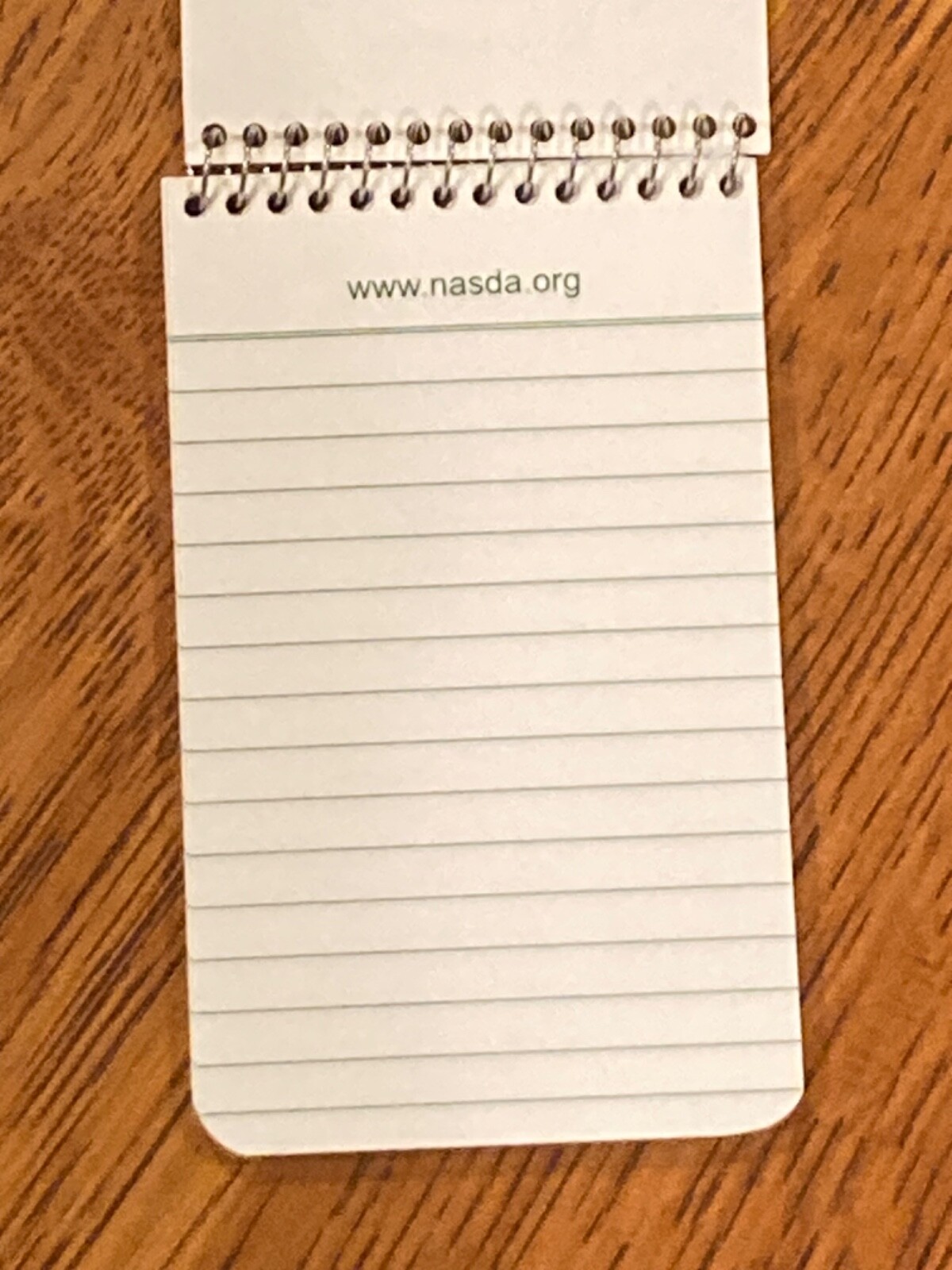 NASDA Agriculture Counts – USDA NASS Promotional Spiral Notepad