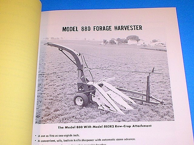 108 PAGES VTG 1968 SPERRY RAND NEW HOLLAND FORAGE EQUIPMENT PRODUCT BOOK CATALOG