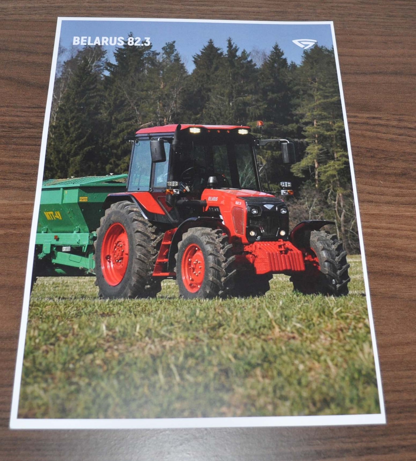 MTZ Belarus 82.3 Tractor Agricultural Machinery Brochure Prospekt