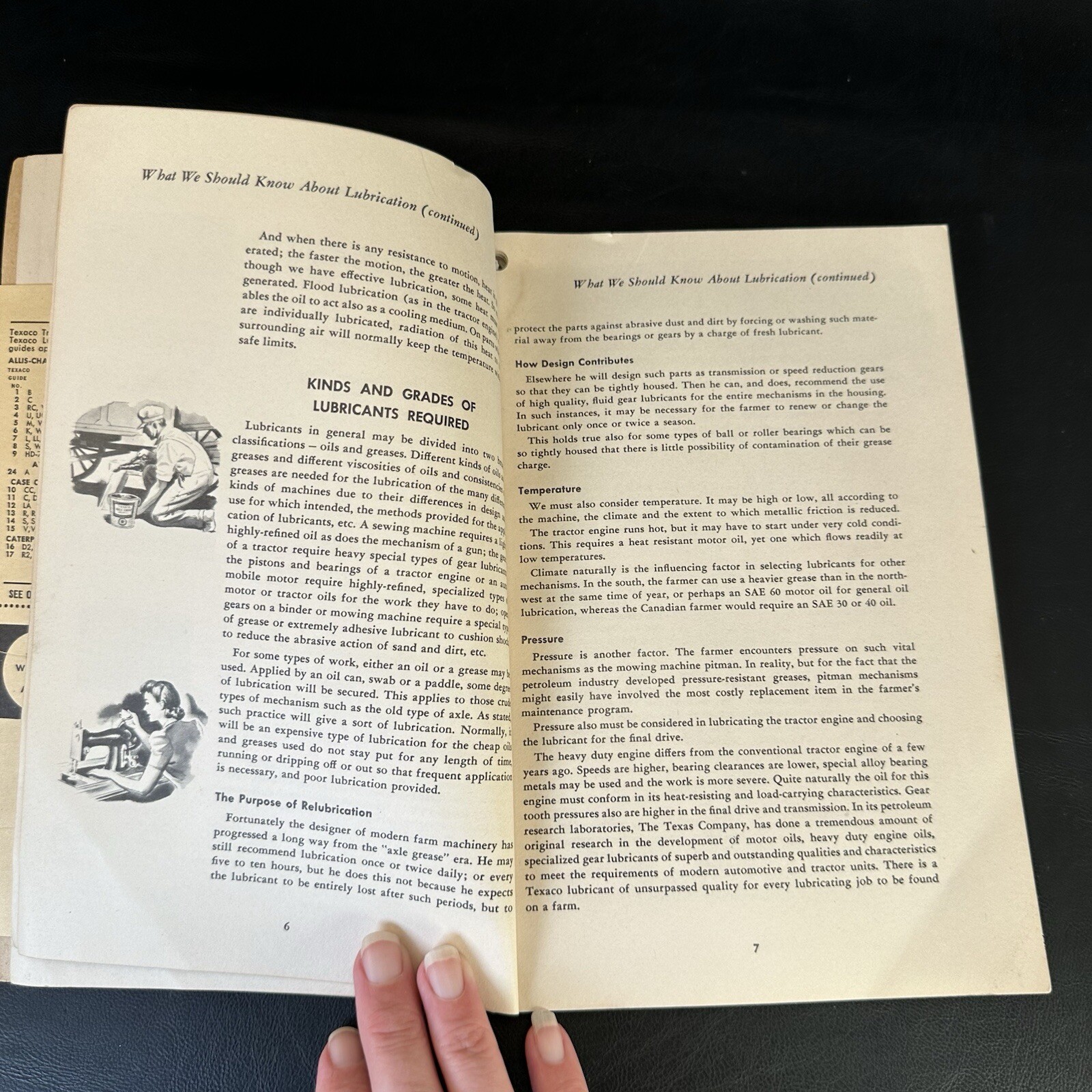 1943 TEXACO HARVEST GOLD FARM MANUAL