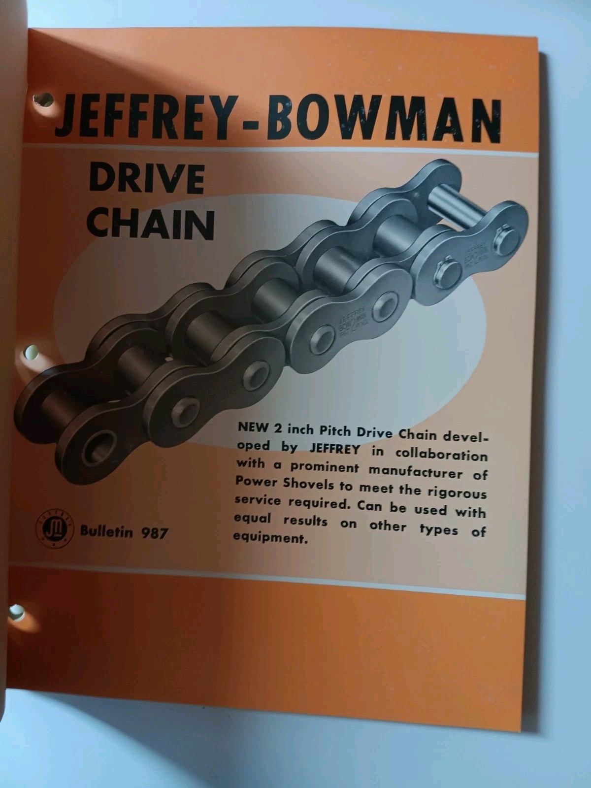 1960s Jeffrey Chains And Sprockets Machinery Catalog 999