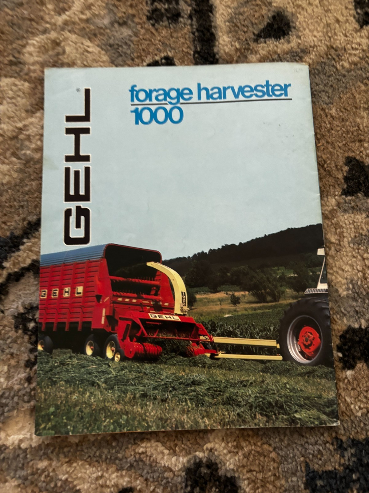 Gehl 1000 1200 Forage Harvester For 1979 Brochure DCPA26