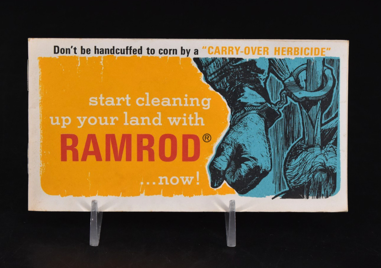VTG Monsanto Ramrod Set of 3 Advertising Posters Brochures Farming Sorghum Corn