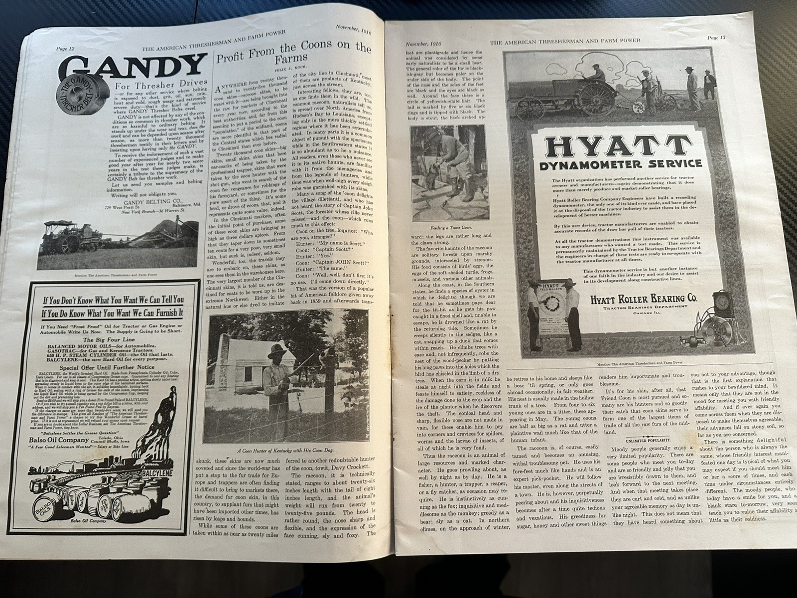 The American Thresherman and Farm Power MAGAZINE 1916 Madison, WIS Vol 19 No 7