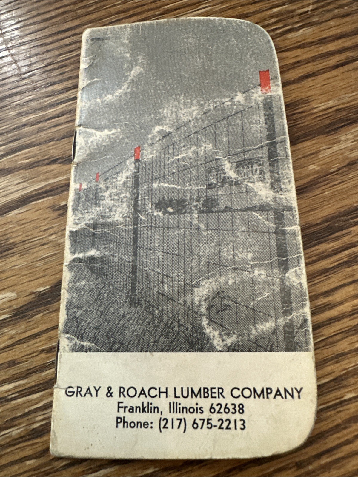 Red Brand farm steel and wire fencing advertisement brochure notepad