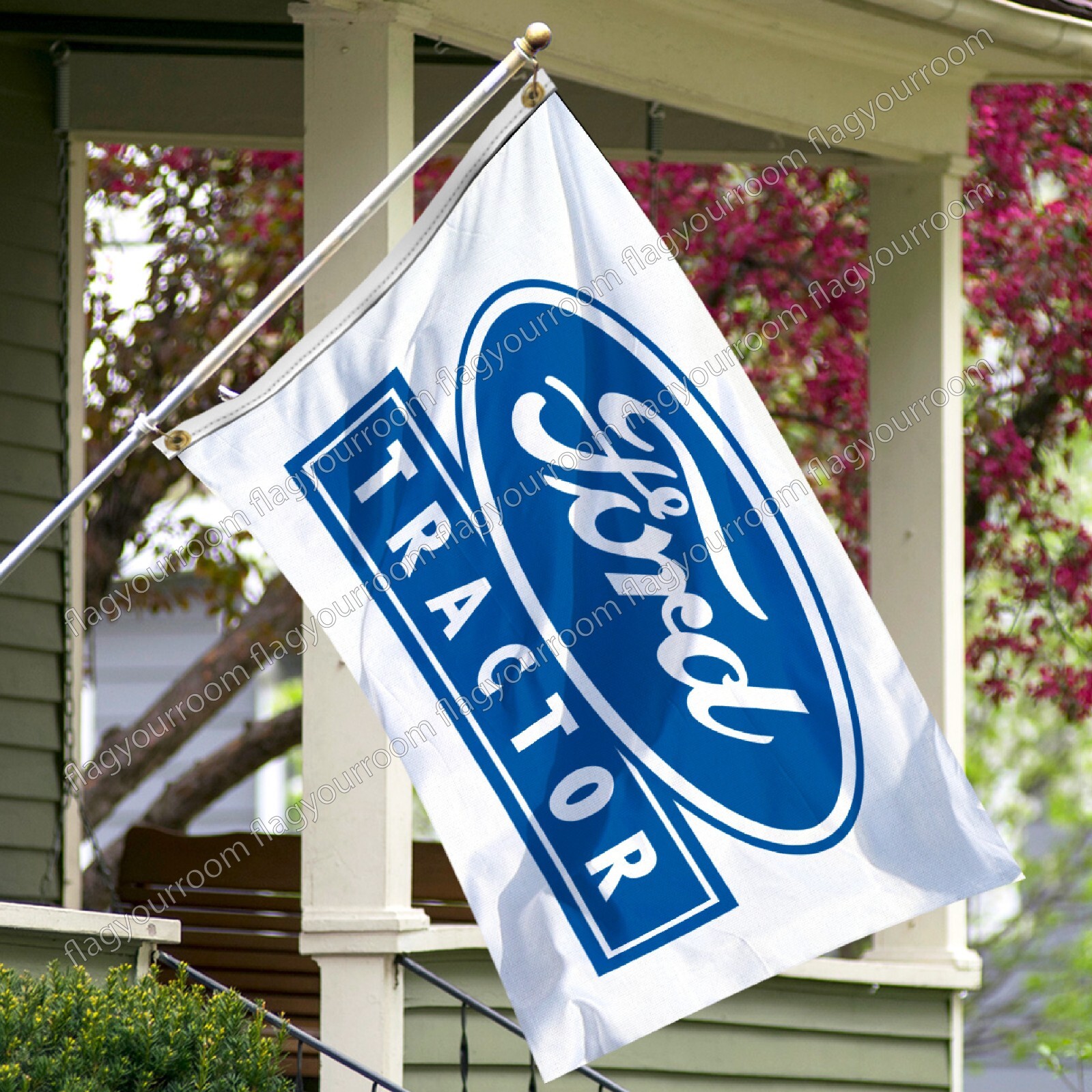 Ford Tractor 3X5 ft USA Banner Truck Quality Farm Garage Wall Sign FREE Shipping