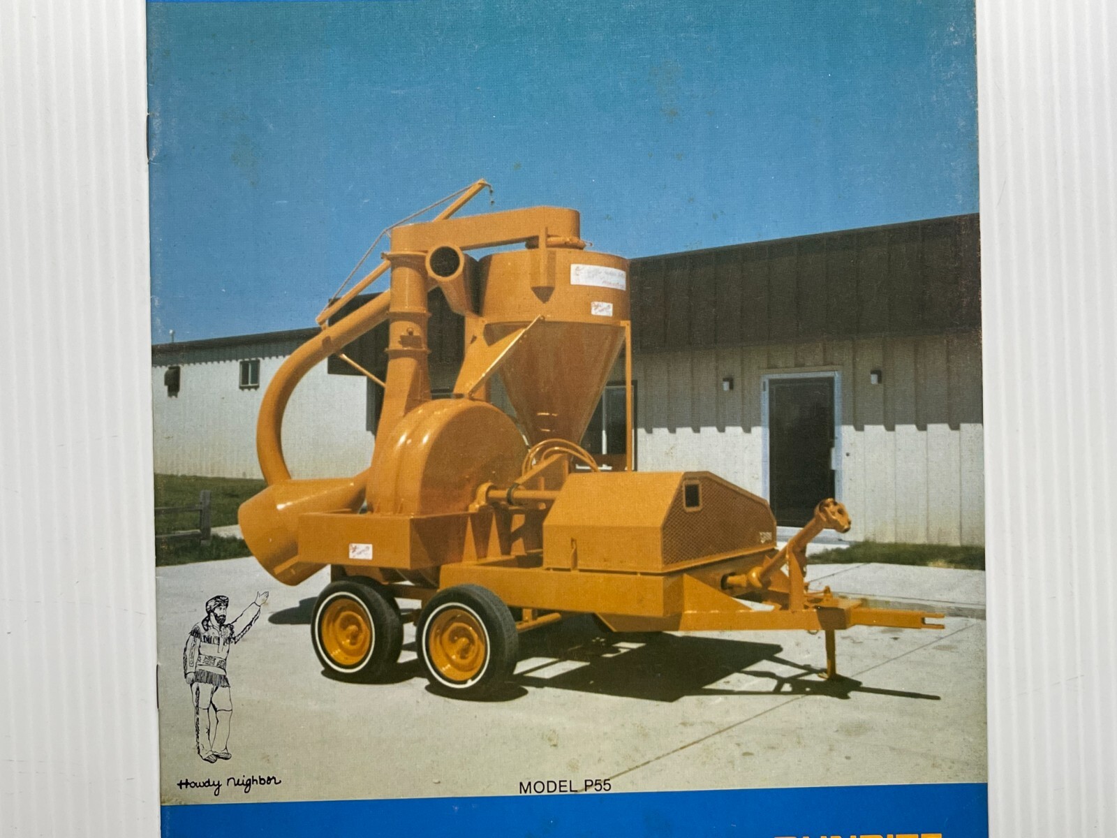 Buckskin Bill&rsquo;s Harvestvac by Dunrite – Sales Brochure *Original Dated 1980s*
