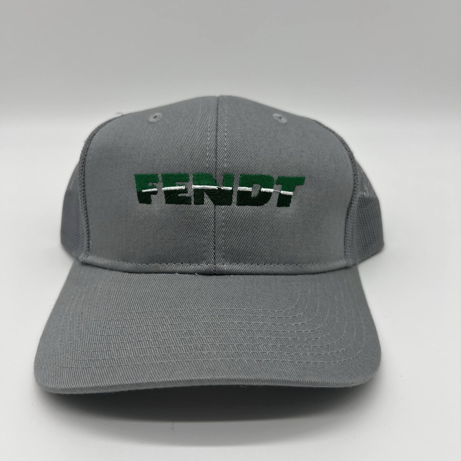 Fendt Tractor Baseball Hat, Gray, Adjustable