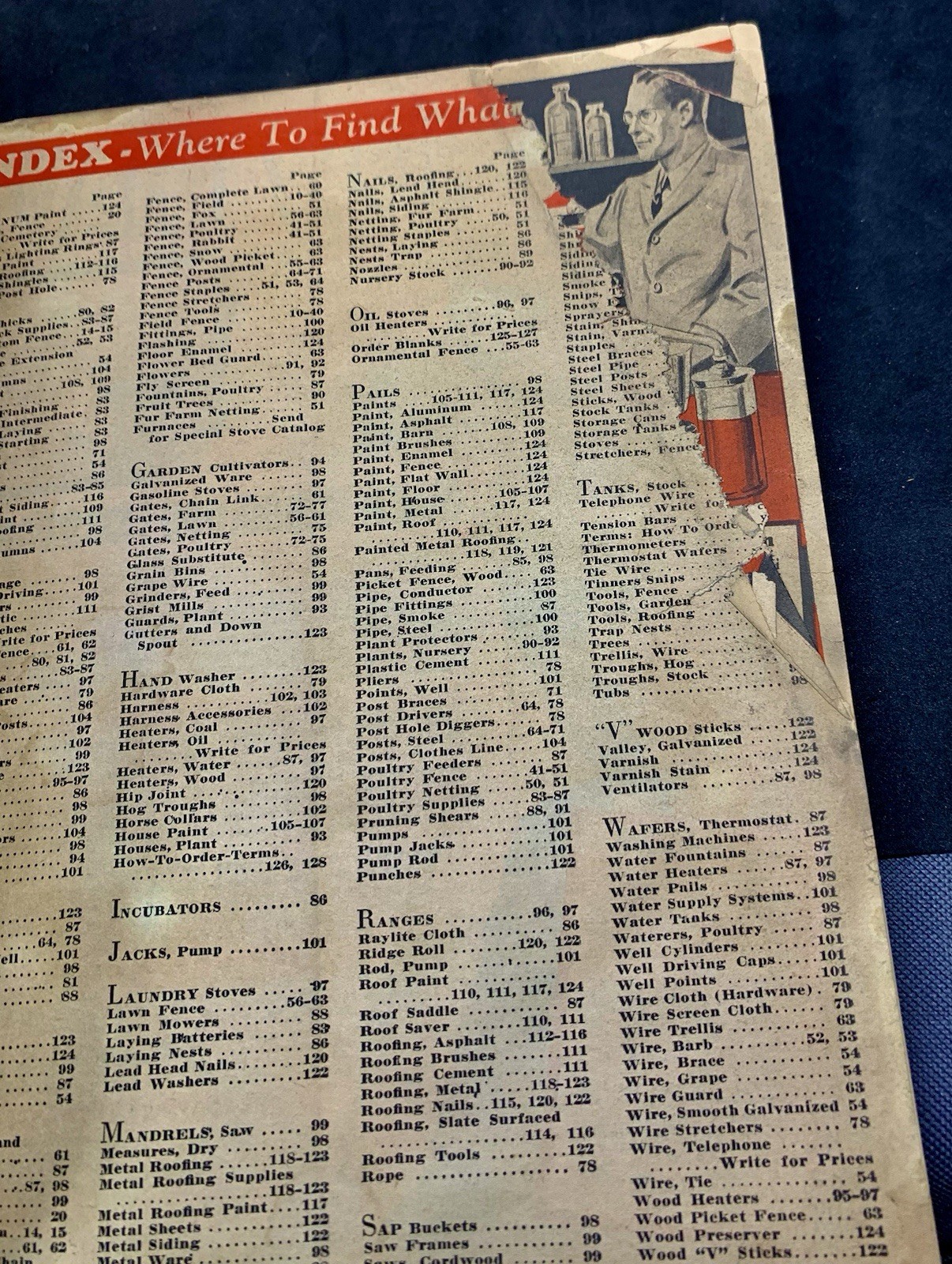 JIM BROWN&rsquo;S 1935 BARGAIN BOOK – THE BROWN FENCE & WIRE CO.- Catalog