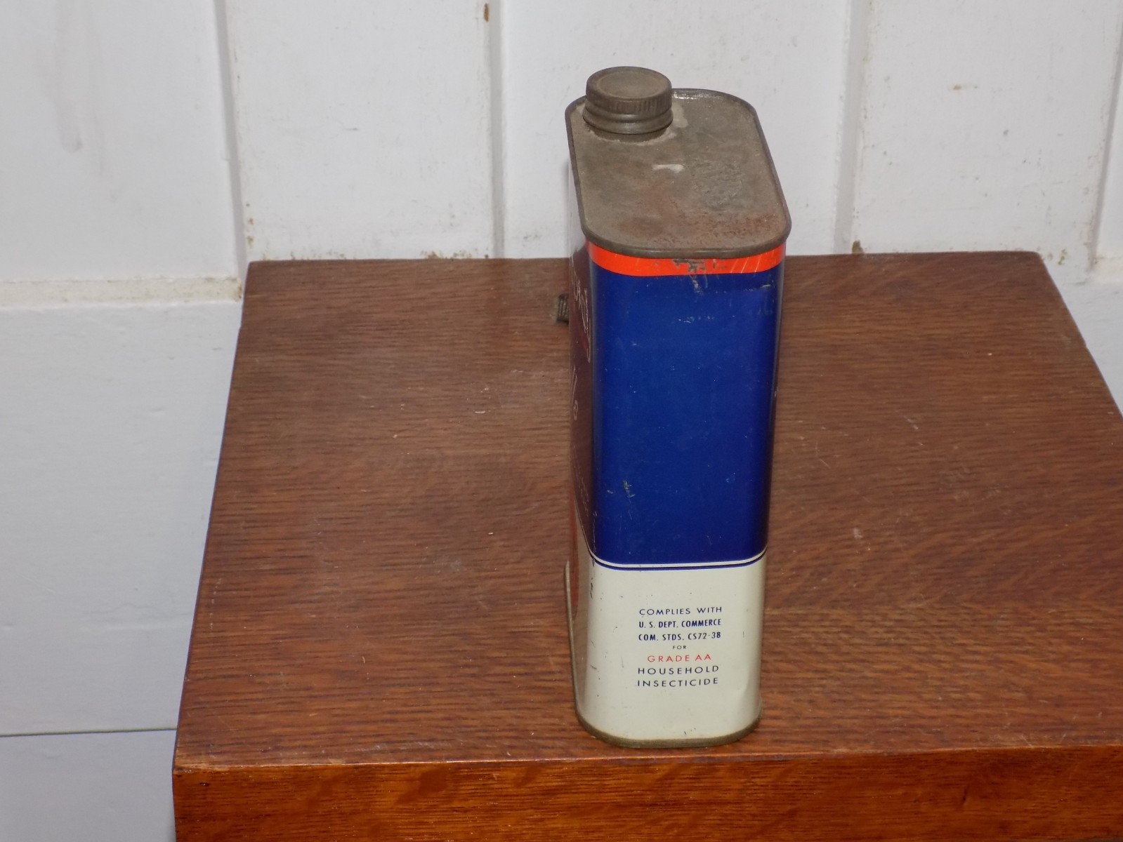 Vintage Gulf Gulfspray Insect Killer EMPTY One Quart Can