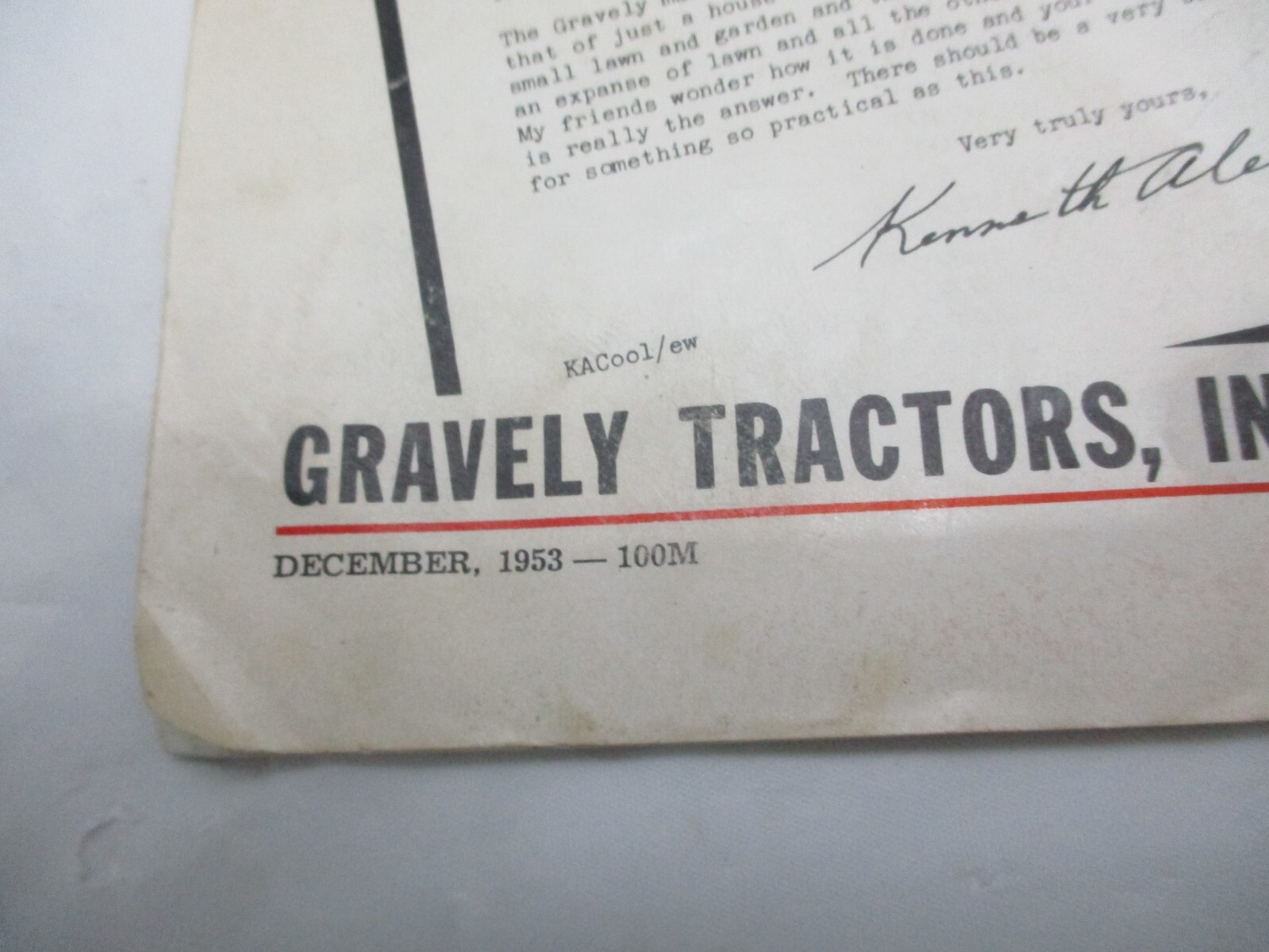1953 Gravely Power Equipment Catalog Lawn Garden Farm Equipment