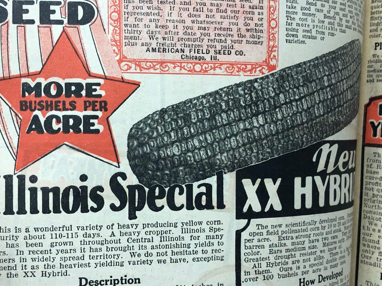 Vintage 1920-30&rsquo;s America&rsquo;s Field Seed Co. Booklet Farming