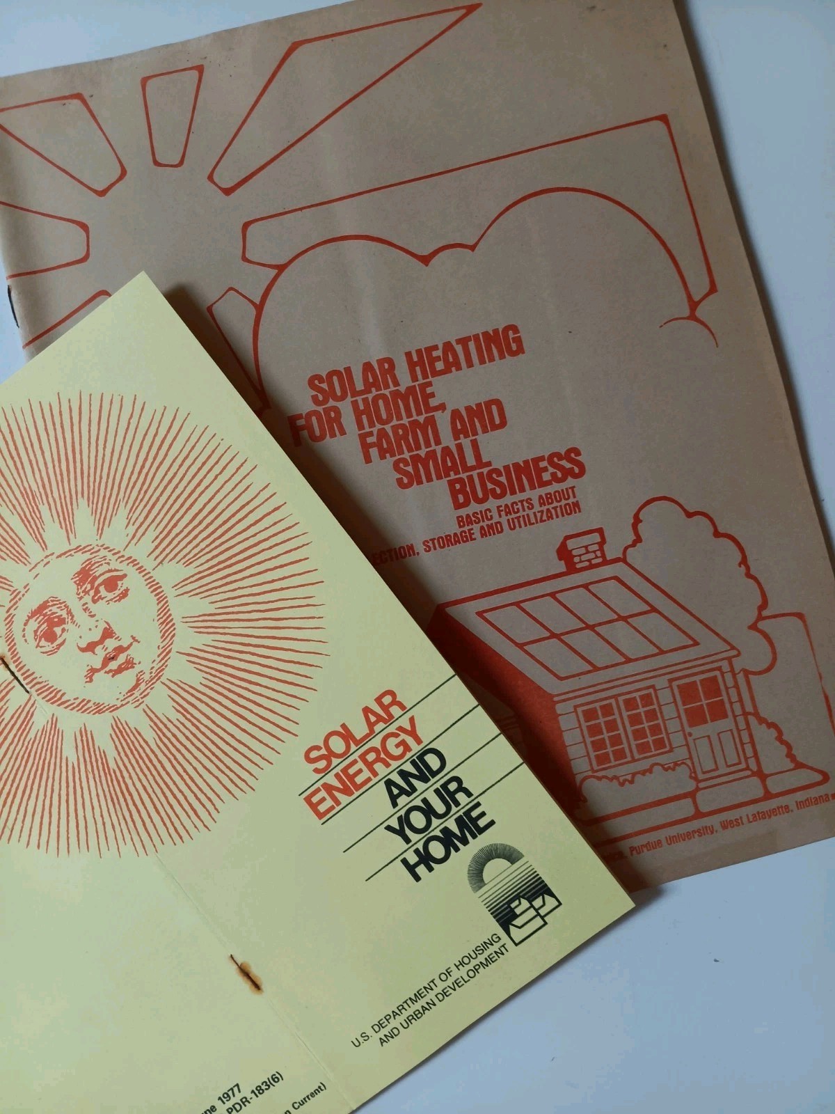 2 Builders- Vintage Brochures Solar Heating