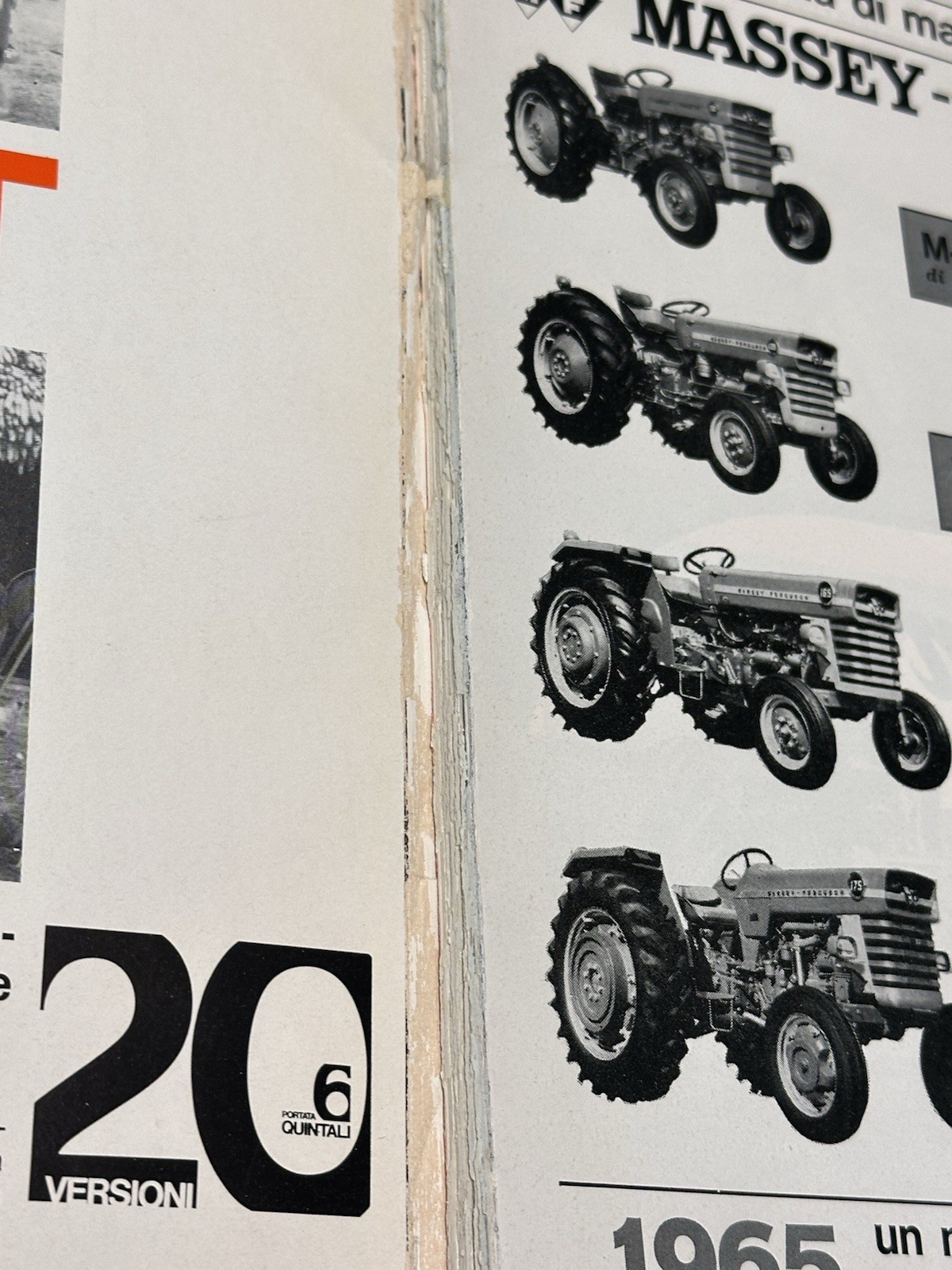 1965 Macchine Motori Agricoli Landini Trattori Cingolati FIAT MF Magazine