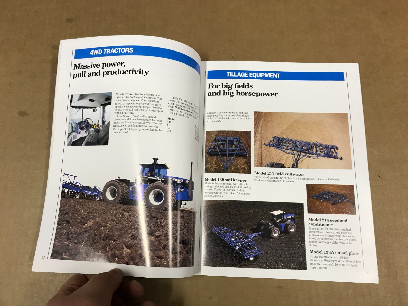 Vintage Ford New Holland Products Buyer&rsquo;s Guide/Salesman Brochure