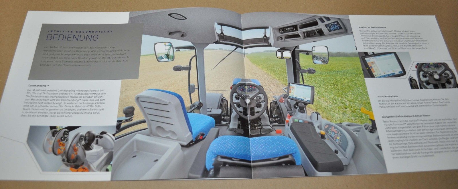 2013 New Holland T6 Series Tractor Brochure Prospekt DE