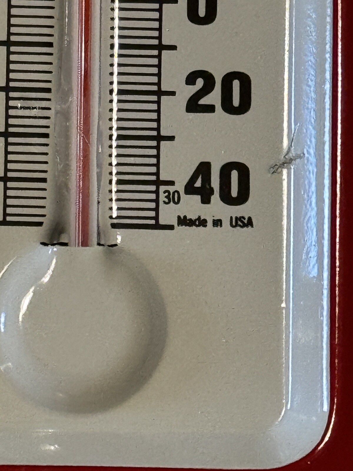 Silver King Farm Equipment Advertising Embossed Thermometer – USA Farm Tractor