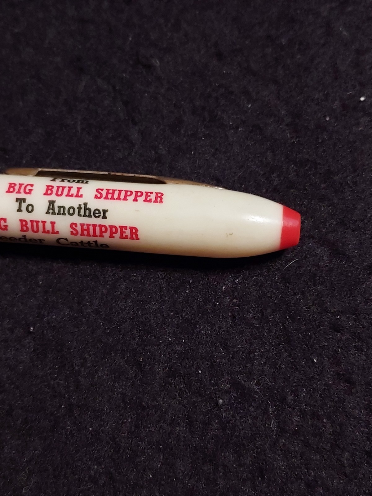 George Van Wald Bull Advertising Mechanical Pencil Fort Thompson South Dakota