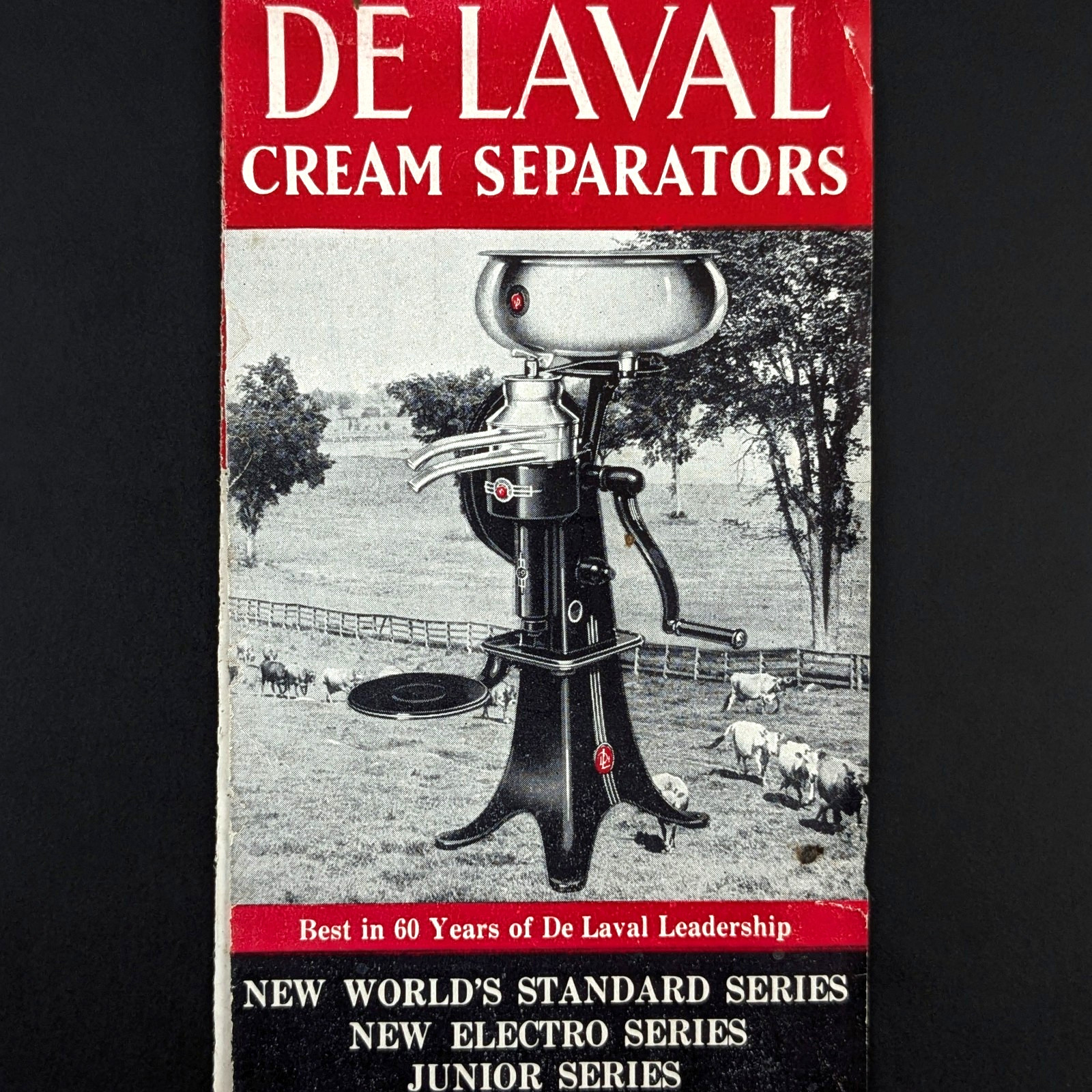 De Laval Cream Separators Advertising Brochure Agriculture Dairy Farming 1937