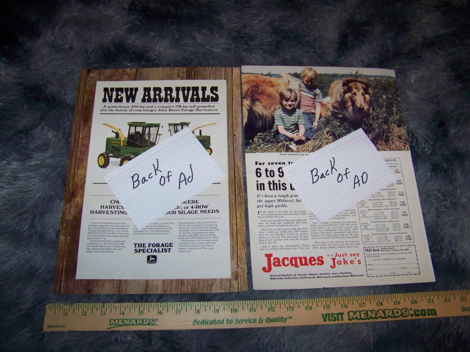Prowl Herbicide Farm / Agricultural Print Ad from Magazine Vintage 1977