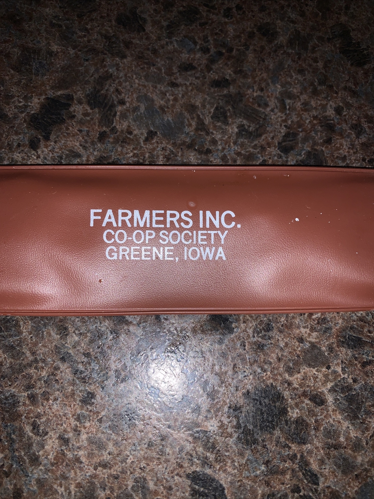 Vtg Farmers Inc. Co-Op Society – Greene, IA- Advertising Wrench With Pouch