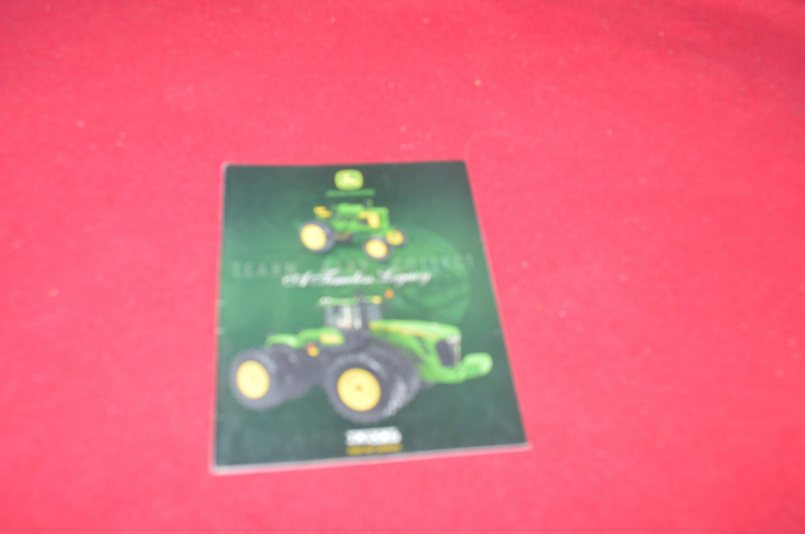 John Deere Ertl Toys For 2009 Pocket Brochure FCCA
