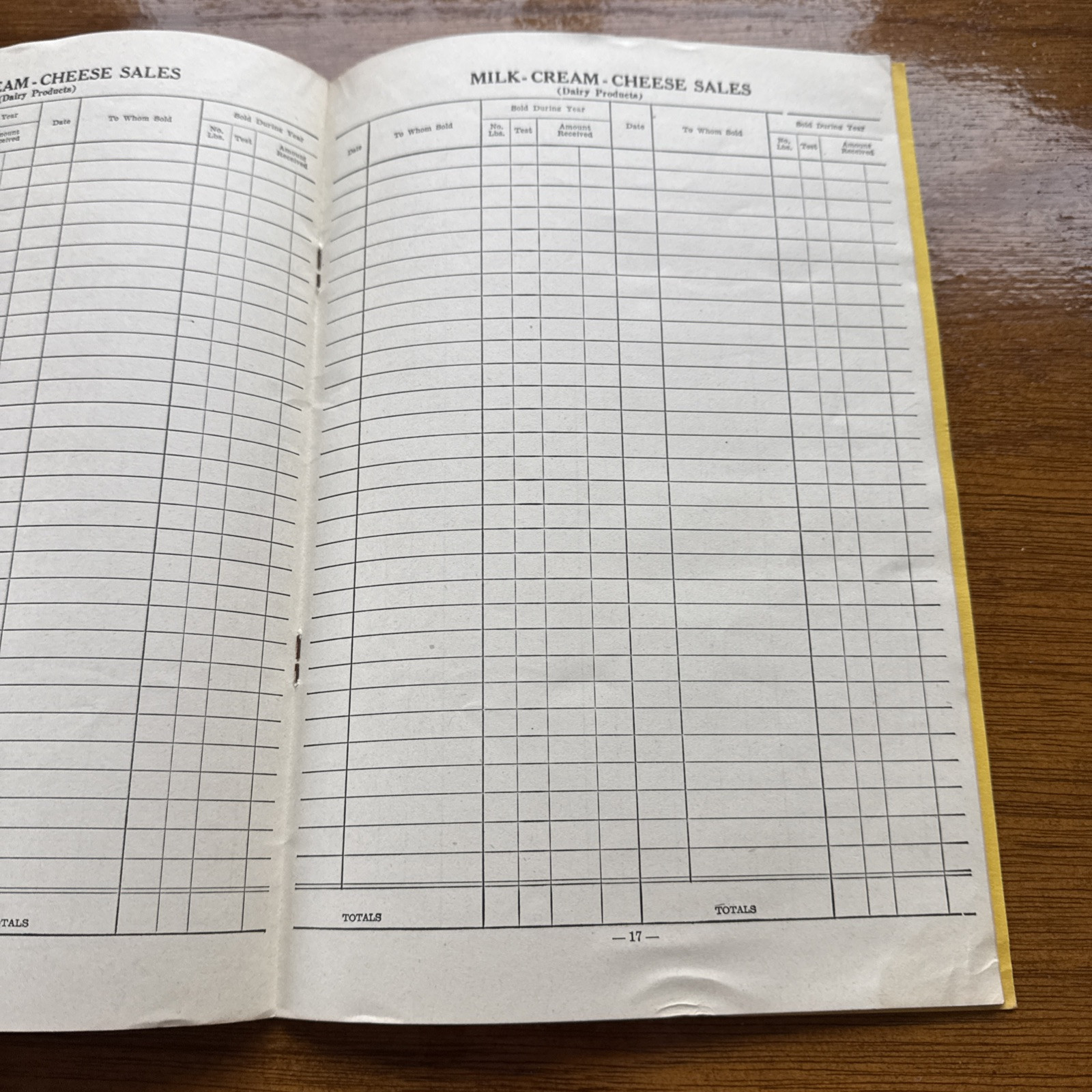 1950 Farm Account Book And Income Tax Record Miamisburg, Ohio