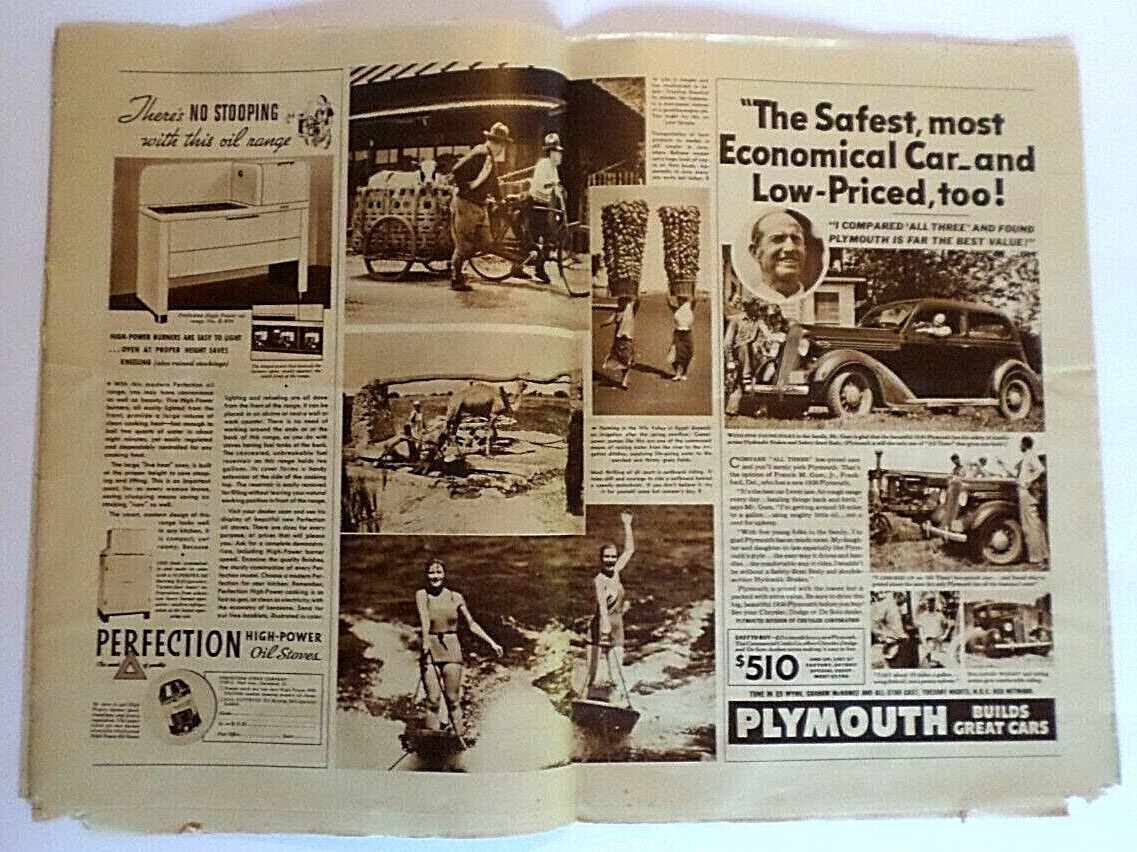 Vintage Wisconsin Agriculturist and Farmer March 28 & June 20, 1936 Issues
