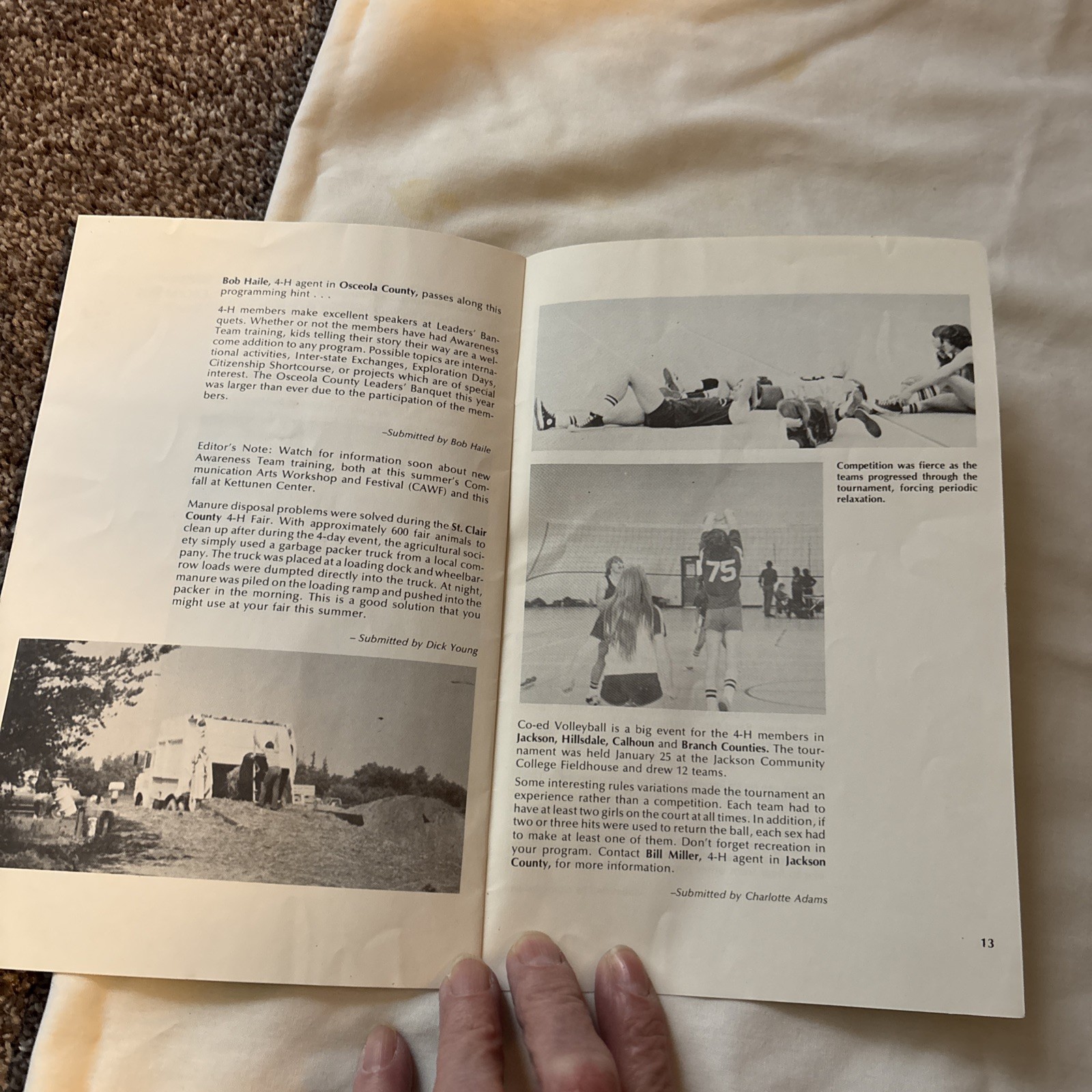 1975 Michigan 4-H Leaders&rsquo; Manual MSU Pamphlet Get Ready For Exploration