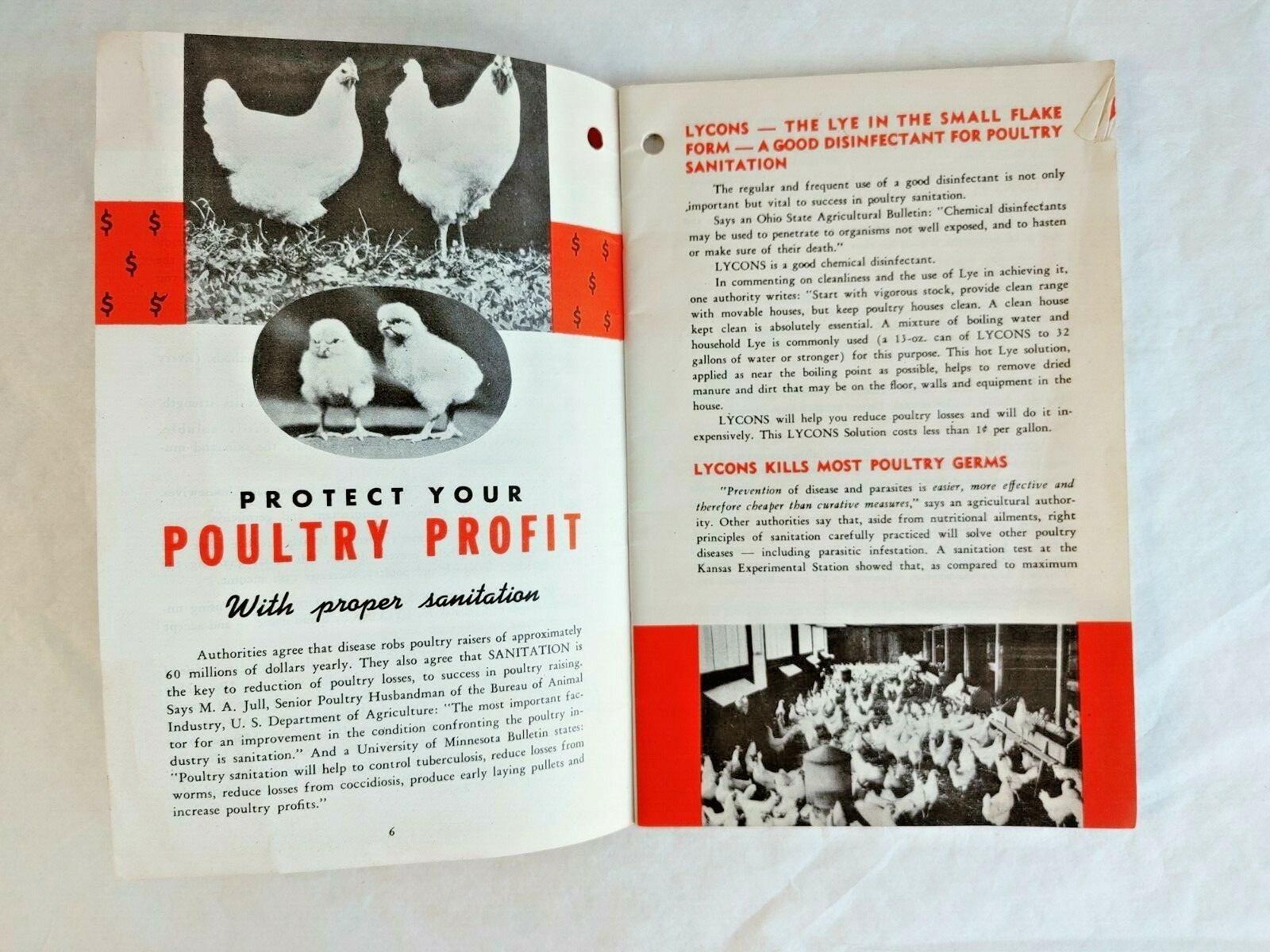 B T Babbitt&rsquo;s Lycons Lye Booklet « The Farmer&rsquo;s Friend » © 1940 #16597