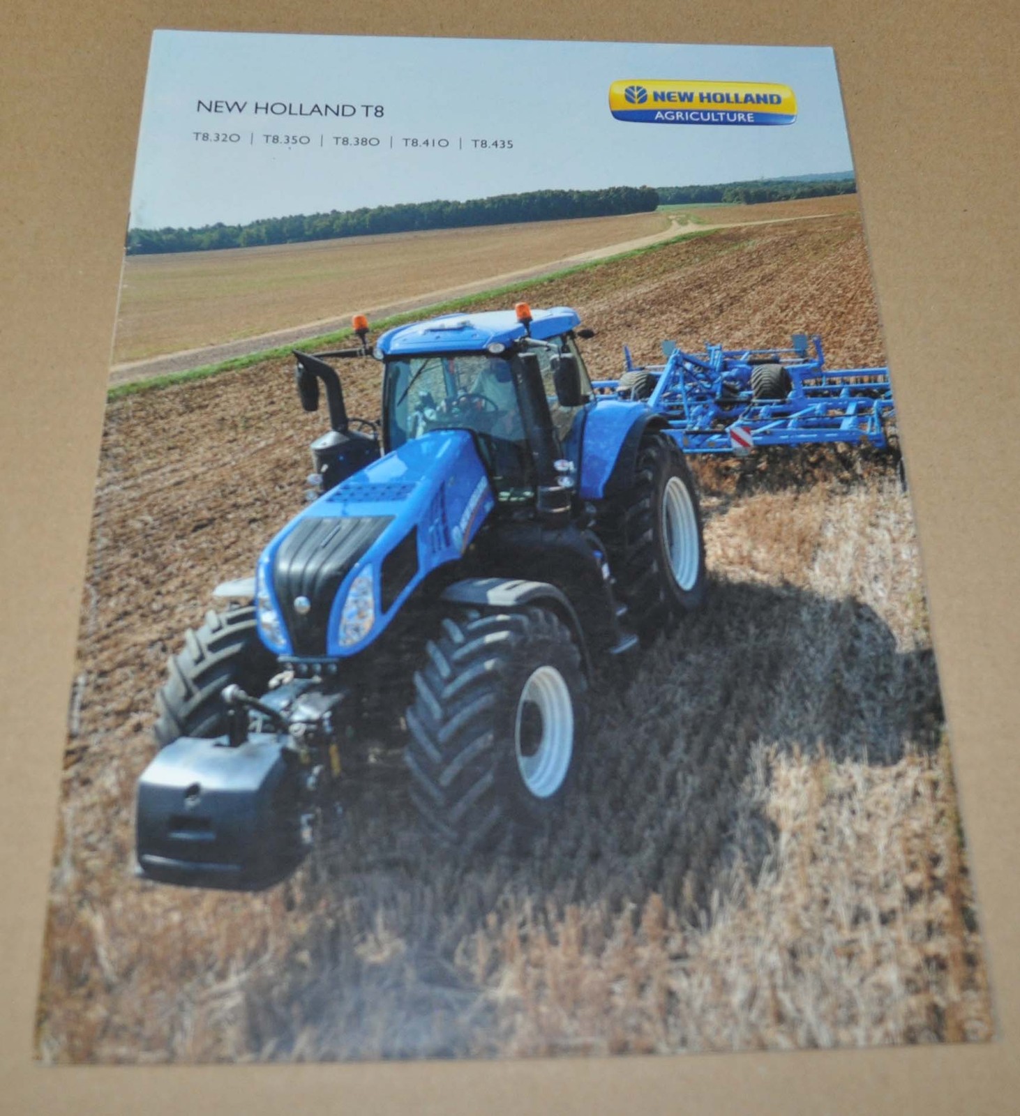 2015 New Holland T8 Series Tractor Brochure Prospekt DE