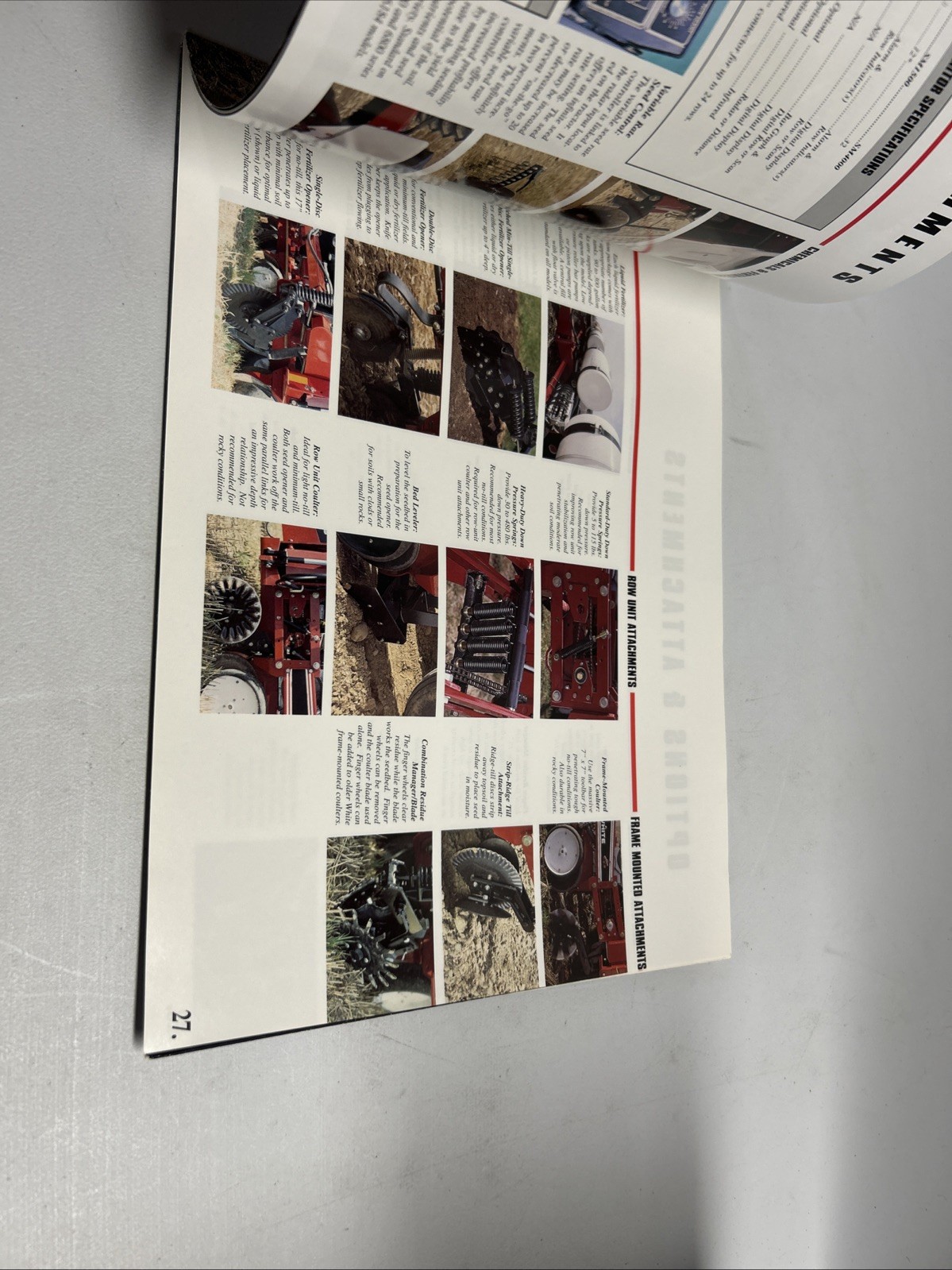 White Planters Brochure 6600 Series Precision Farming Agriculture