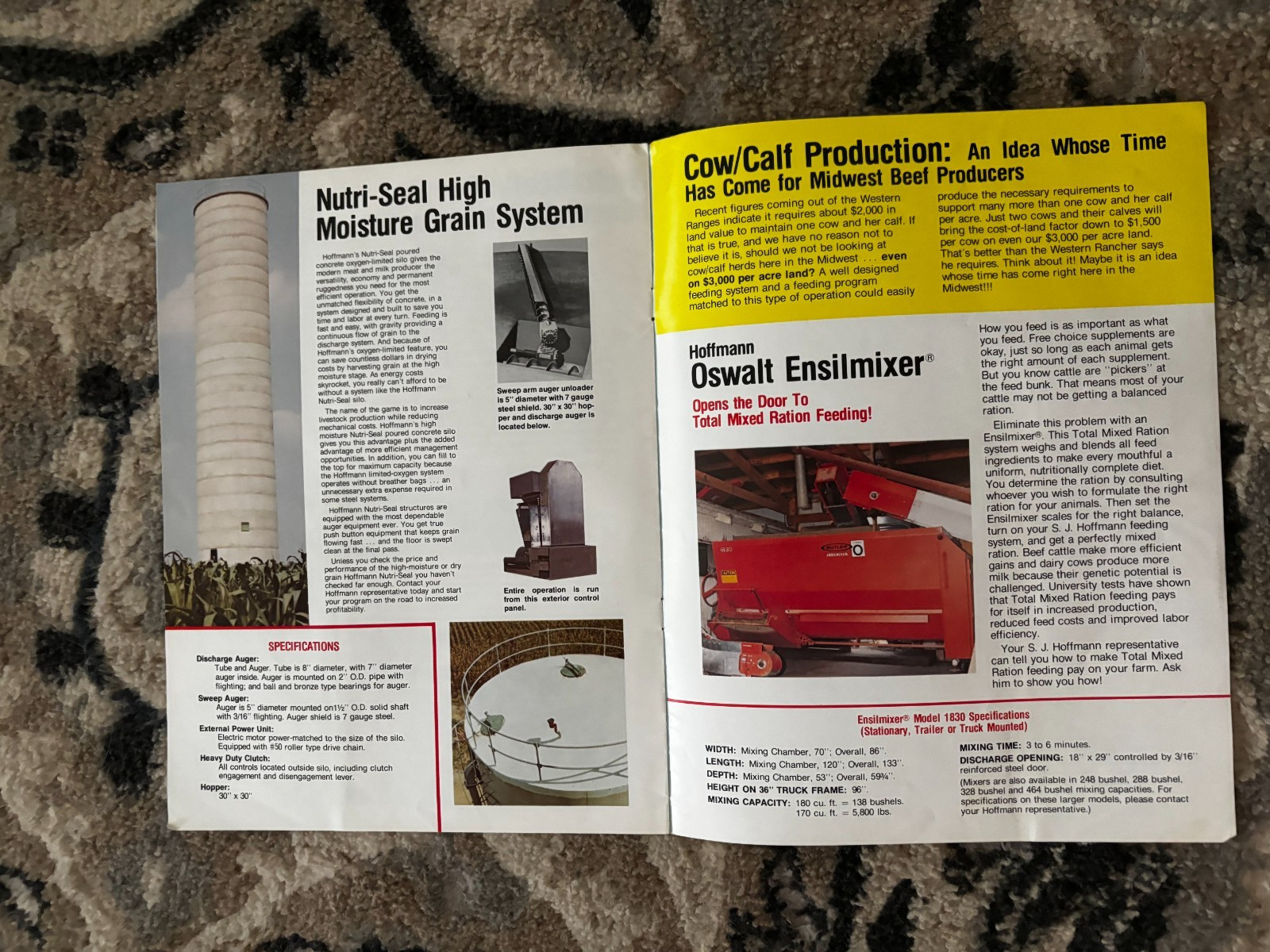 S.J. Hoffmann & Sons Inc Silos with Big Jim Unloader Brochure DCPA26