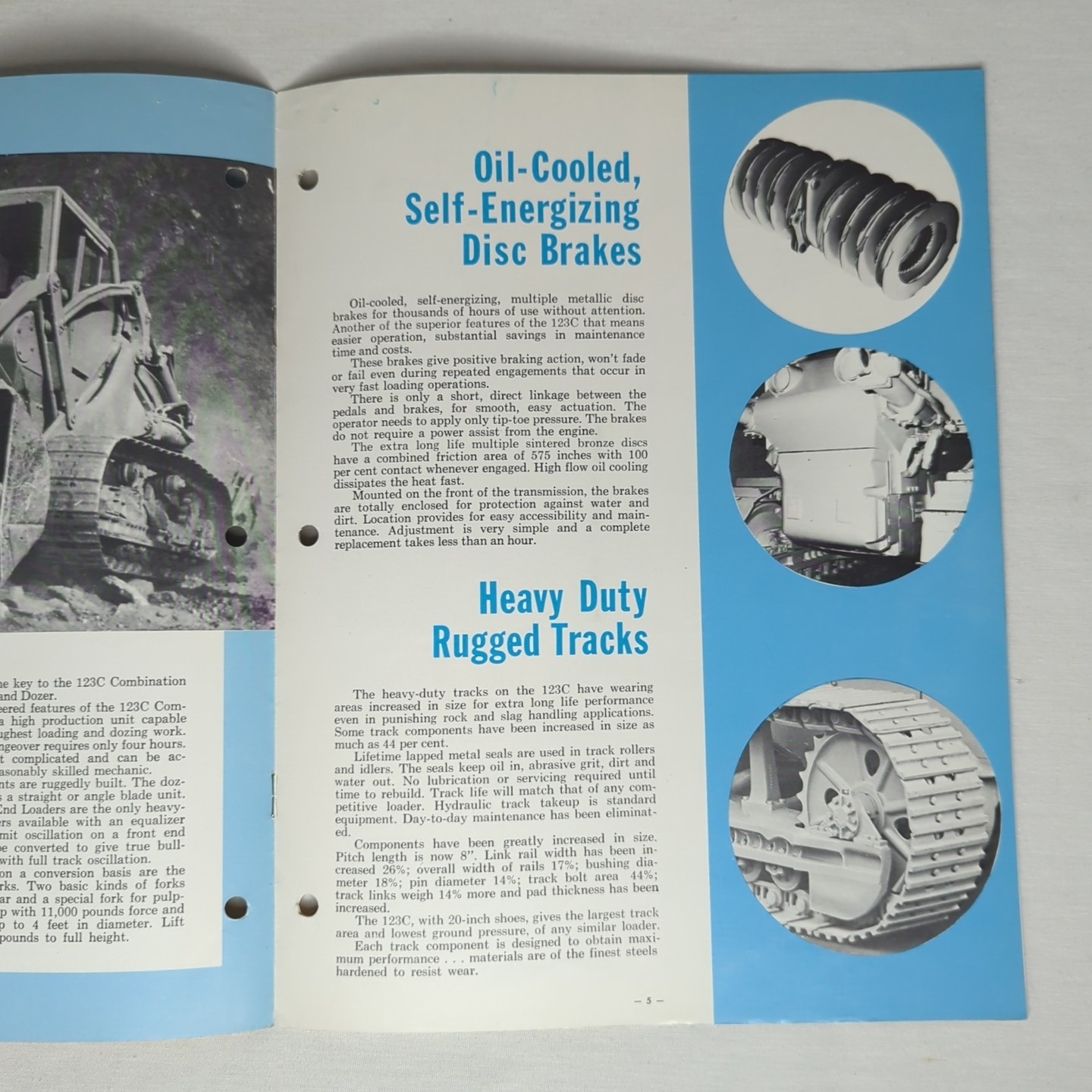 EIMCO 123C FRONT END LOADER Brochure