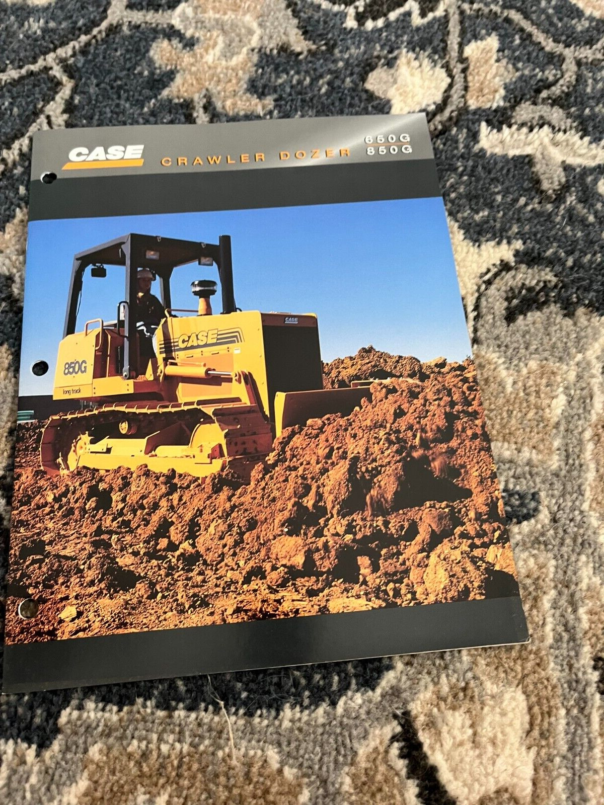 Case Tractor 650G 850G Crawler Dozer Brochure FCCA