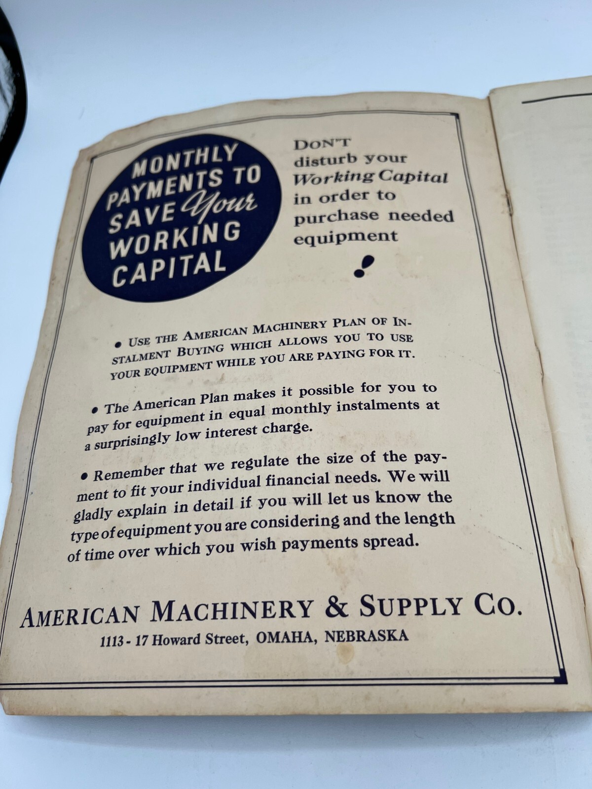 Grain Elevator Machinery & Supplies / American Machinery & Supply Co OMAHA Nebr