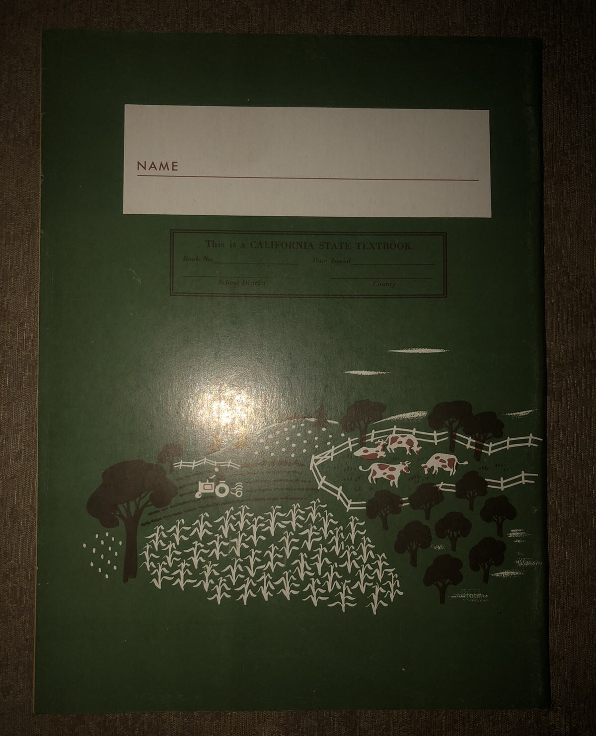 1955 California State Success In Spelling Madden & Carlson Workbook Edition