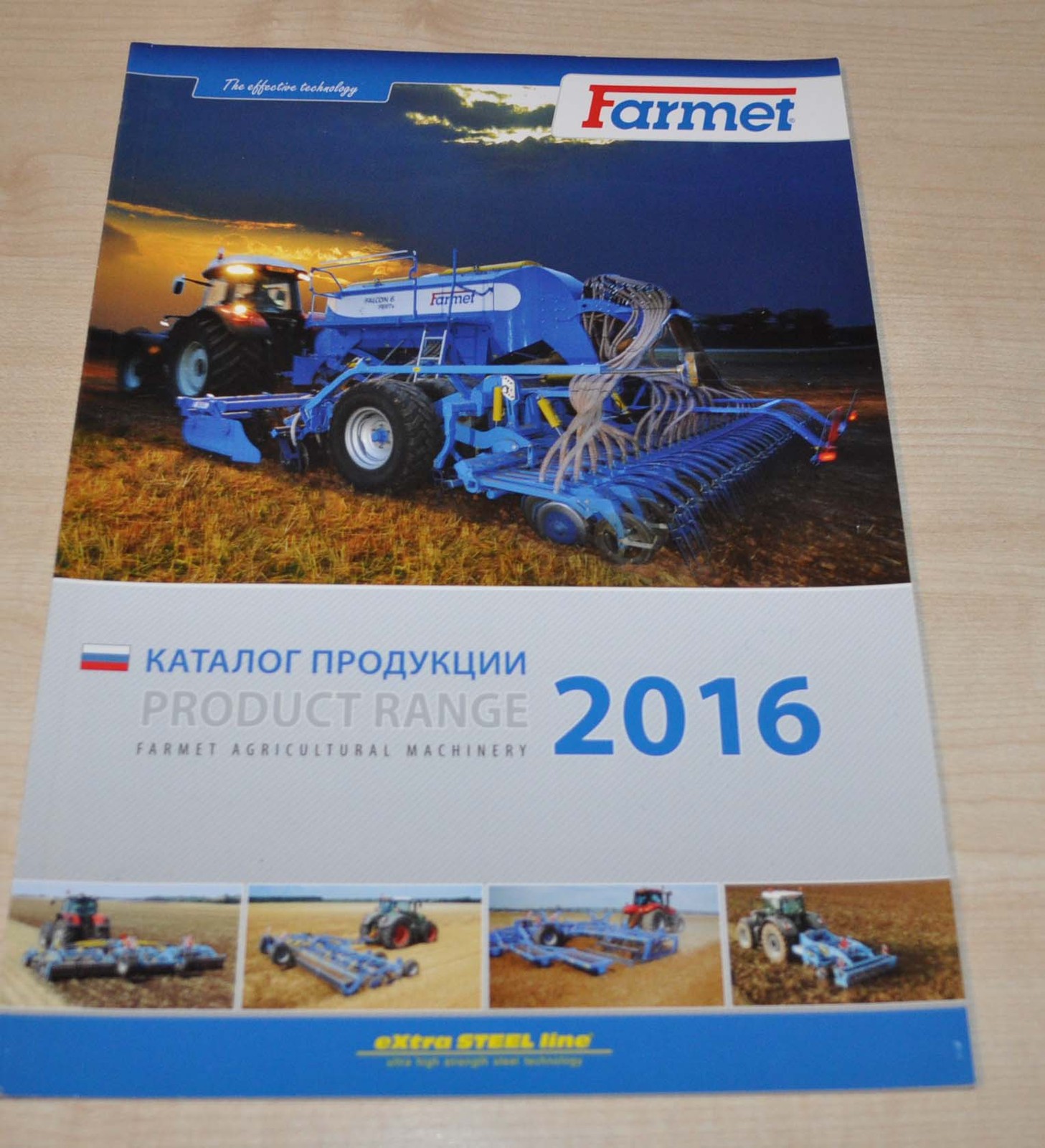 Farmet 2016 Tractor Combine Harvester Agricultural Machinery Brochure Prospekt