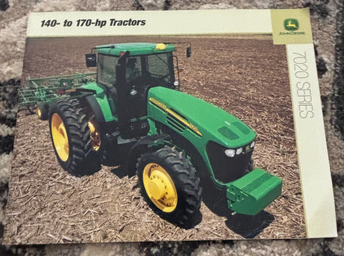 John Deere 7720 7820 7920 Tractor For 2004 Brochure FCCA25